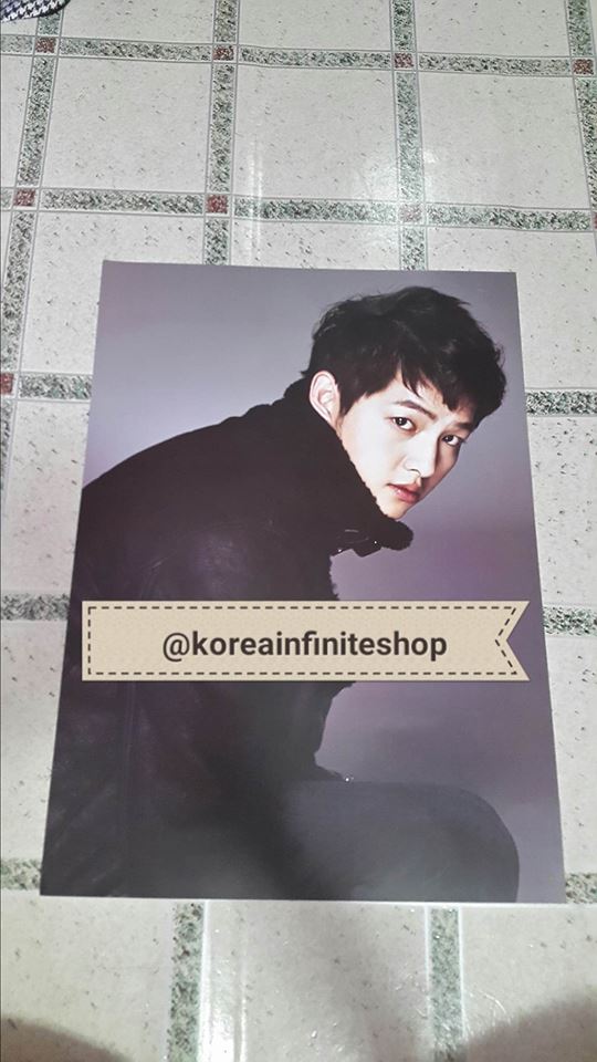 ( พร้อมส่ง ) Poster SONG JOONG KI ขนาด 12 X 16 นิ้ว ( ยังไม่รวมค่าจัดส่ง )