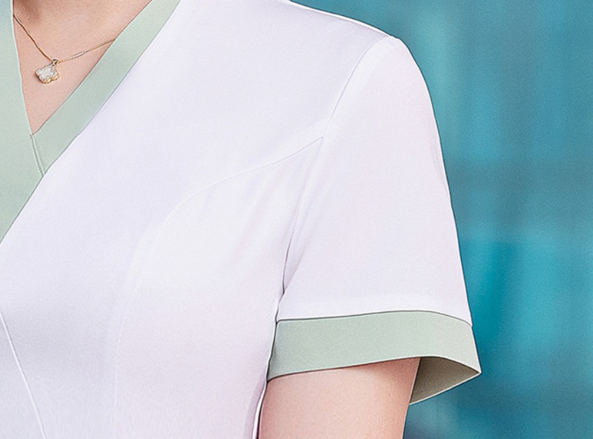 ชุดพนักงานนวดสปา ชุดสปา ชุดพนักงานเสริมสวยซาวน่า ชุดคลินิกความงาม