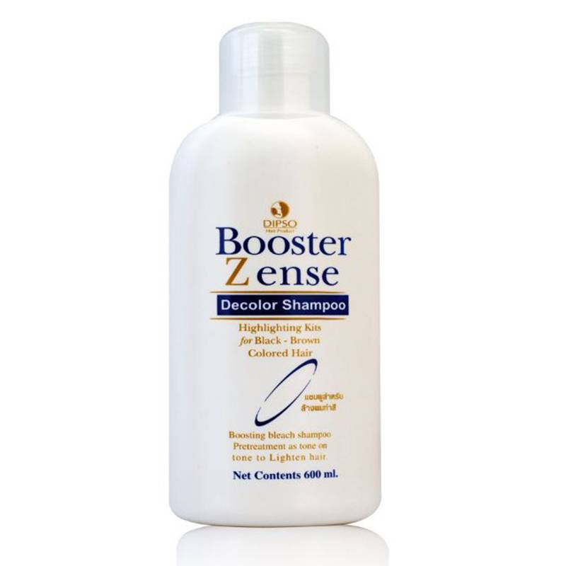 DIPSO แชมพูล้างสีผม บูสเตอร์เซนต์ (600 มล) Booster Zense Decolor Shampoo (600 ML)