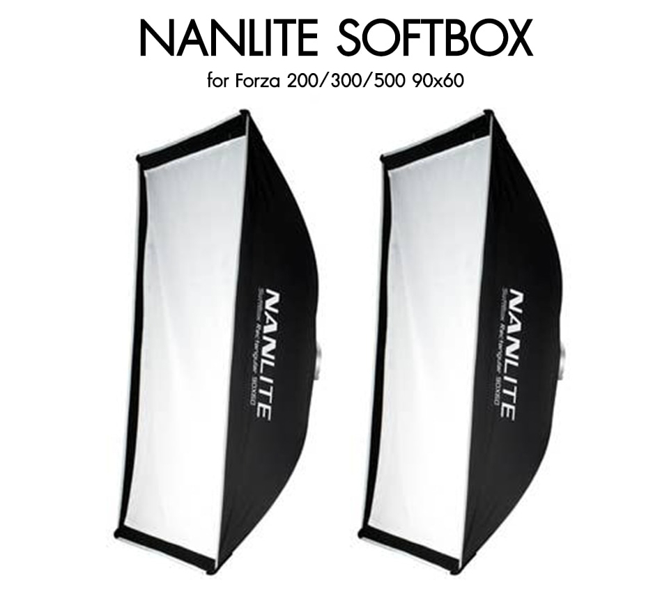 Nanlite FS-150 2 Kit with light stand *ของแท้รับประกันศูนย์* ไฟ AC LED Monolight 2 ตัว พร้อม Softbox/ Light Stand 2 ชุด