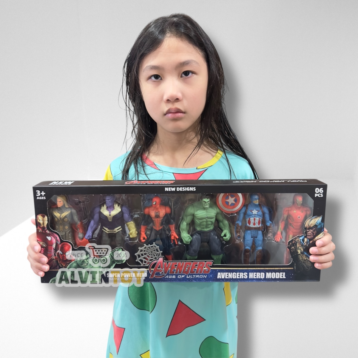 โมเดล Avenger Age of Ultron - อเวนเจอร์ (กล่องกลาง)