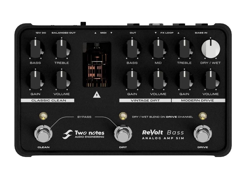 Two Notes ReVolt Bass *ของแท้รับประกัน 1ปี* 3 Channel Analog Amp Sim