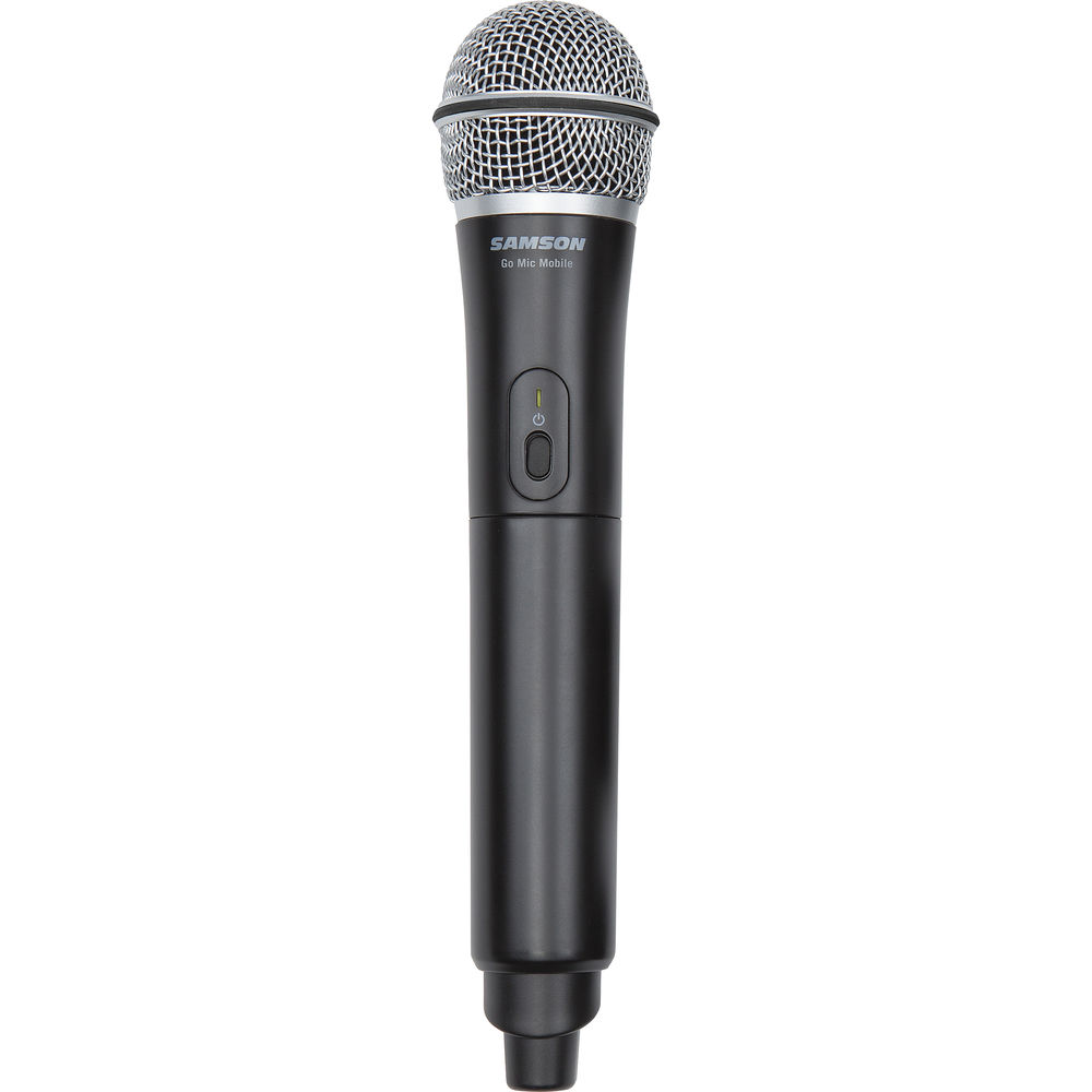 Samson Go Mic Mobile Handheld *ของแท้รับประกัน1ปี* ไมค์ไร้สายแบบถือ 2.4 GHz,รองรับ iOS/ Android/ DSLR, ฟรี..สายเคเบิ้ล/ตัวจับยึด ฯลฯ