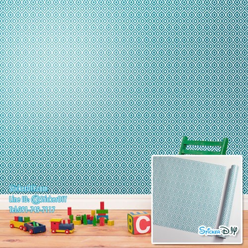 (กว้าง50cm.xยาว10m.)Wallpaper sticker วอลเปเปอร์แบบกาวในตัว P1606