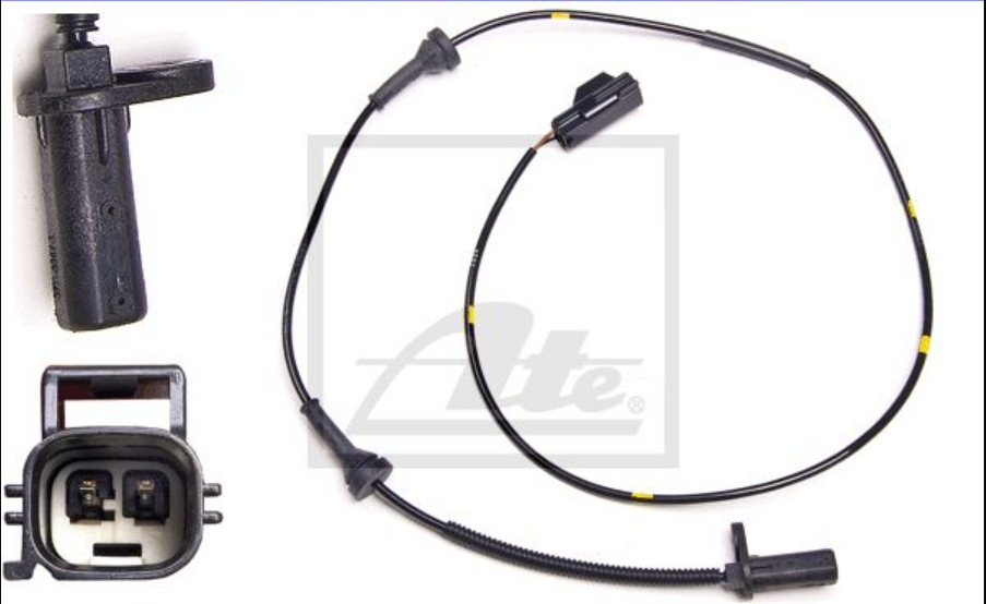 ATE เซ็นเซอร์ เอบีเอส VOLVO XC90 ปี 2002-2014 / wheel speed sensor, ABS, 8634238, 31423608, 30773739, 30682478