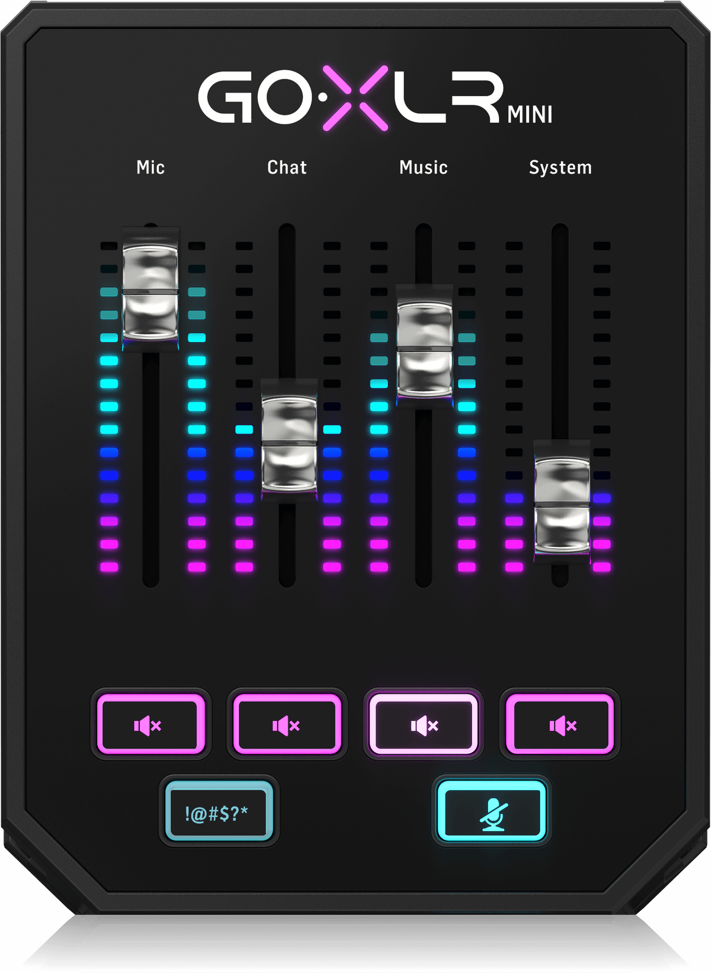 TC Helicon GoXLR MINI *ของแท้รับประกัน1ปี* USB มิกเซอร์บรอดแคสท์, 4 Ch., Compress, Gate, EQ, ฟรี!! สาย USB
