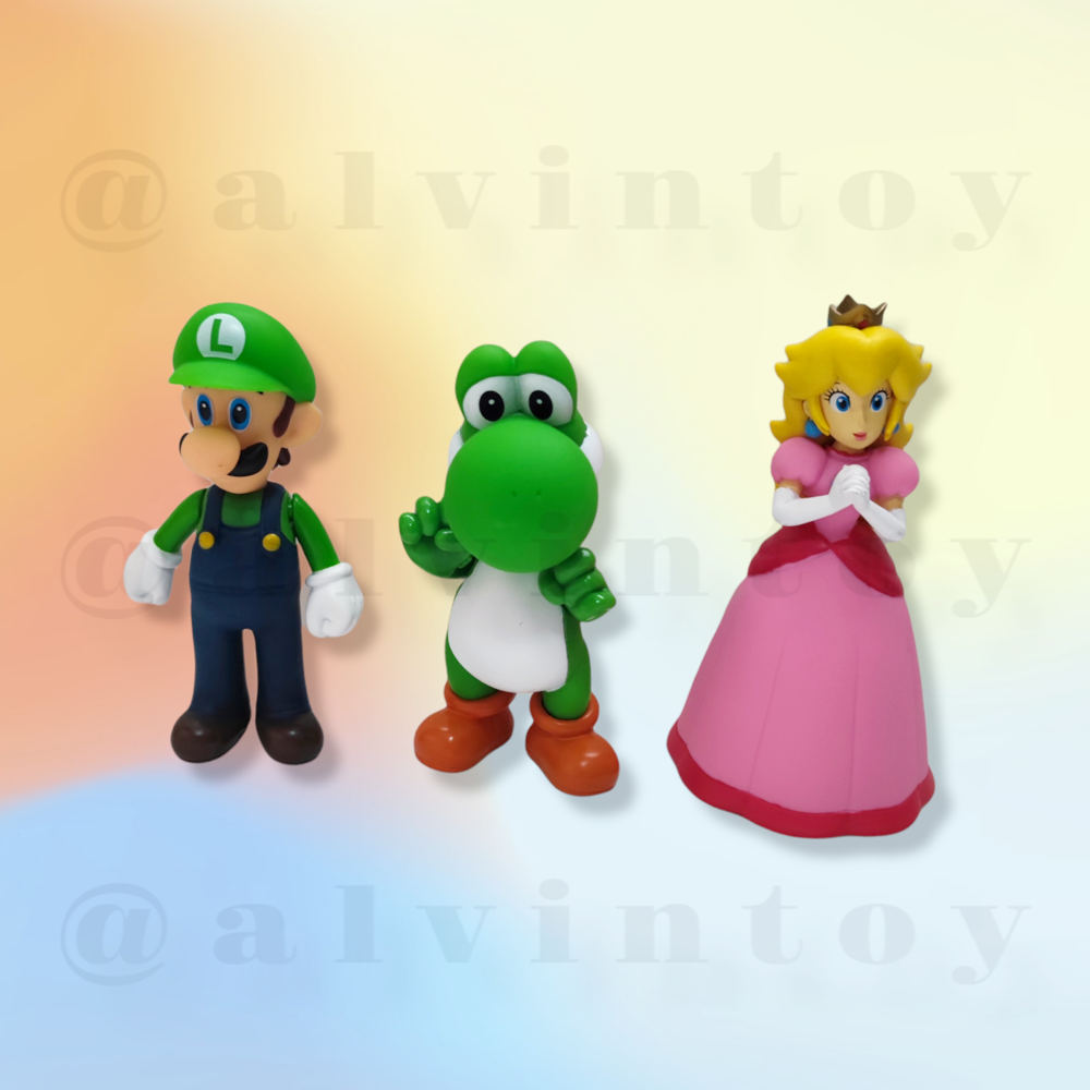 Figures Characters Mario - มาริโอ้ 6 ตัว