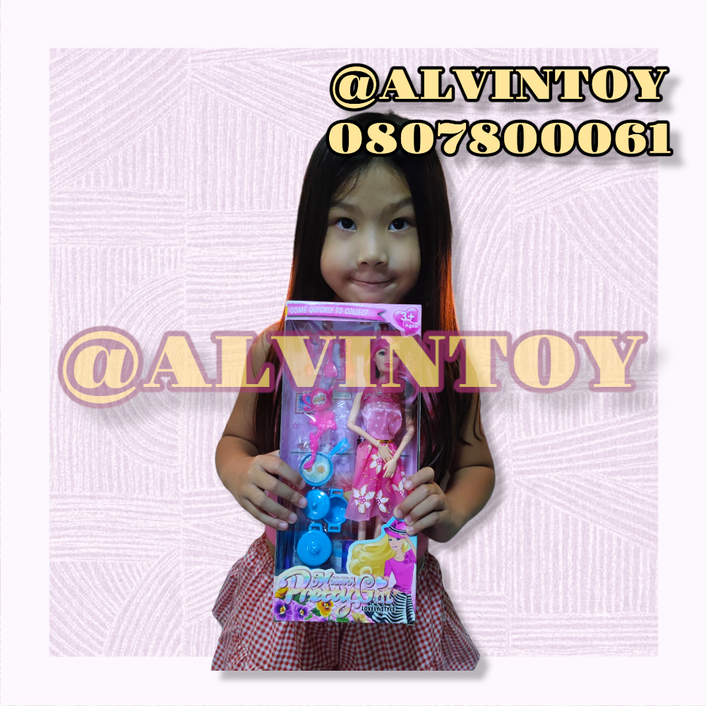 ตุ๊กตา BARBIE - บาร์บี้ พร้อมอุปกรณ์ ขนาดความสูง 12 นิ้ว