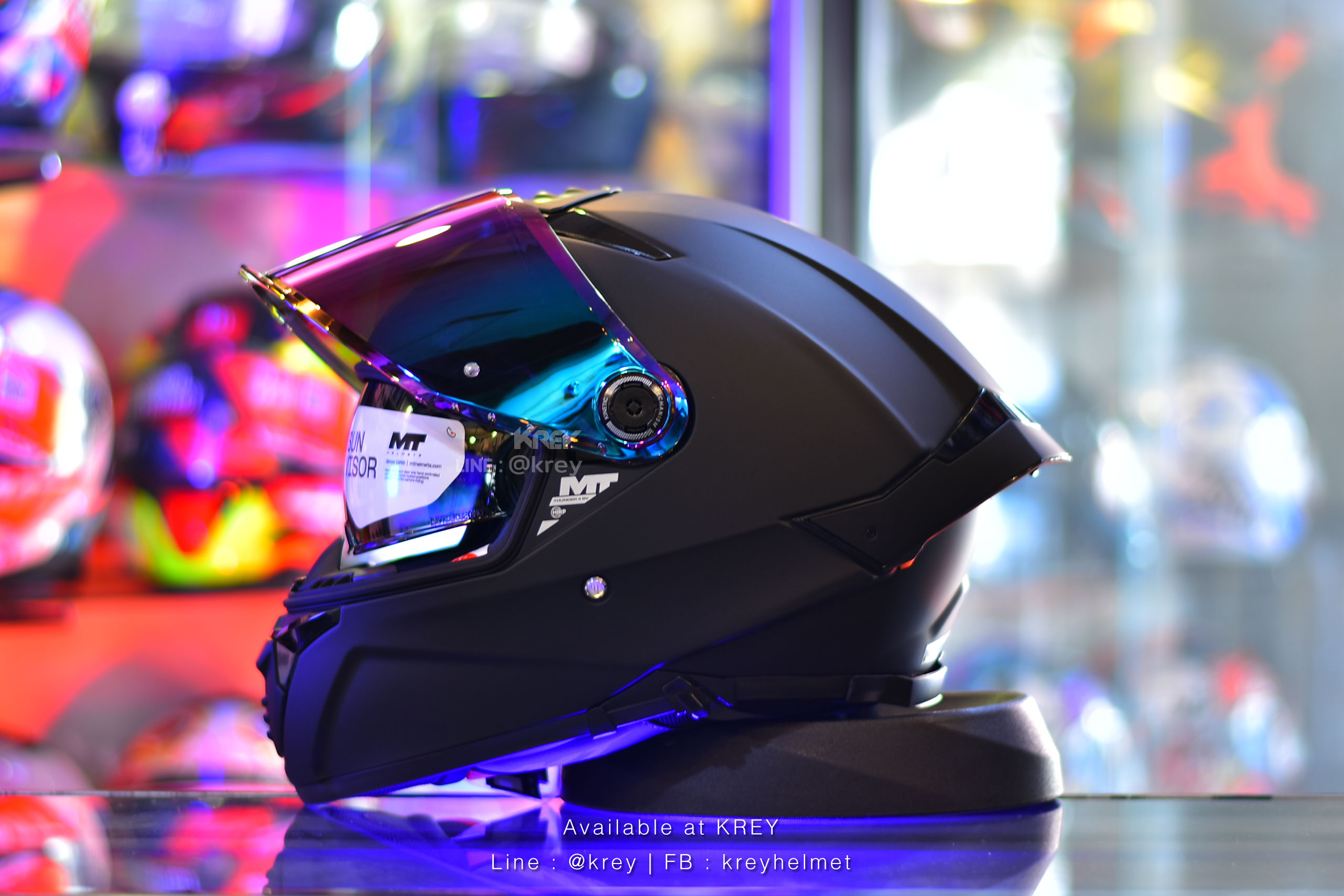 MT model THUNDER 4 SV PURE MATT BLACK