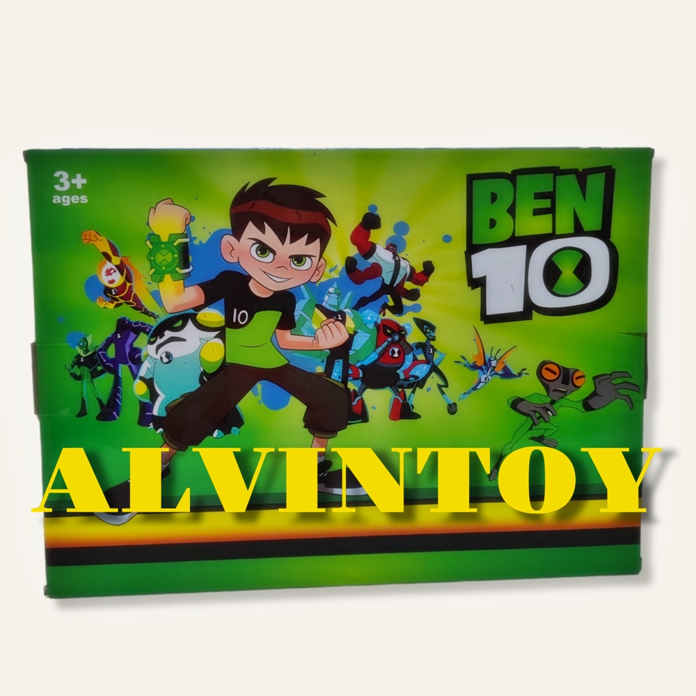 นาฬิกา Ben 10 Omnitrix อันใหญ่ ชุด 2 อัน หุ่นโมเดล 2 ตัว