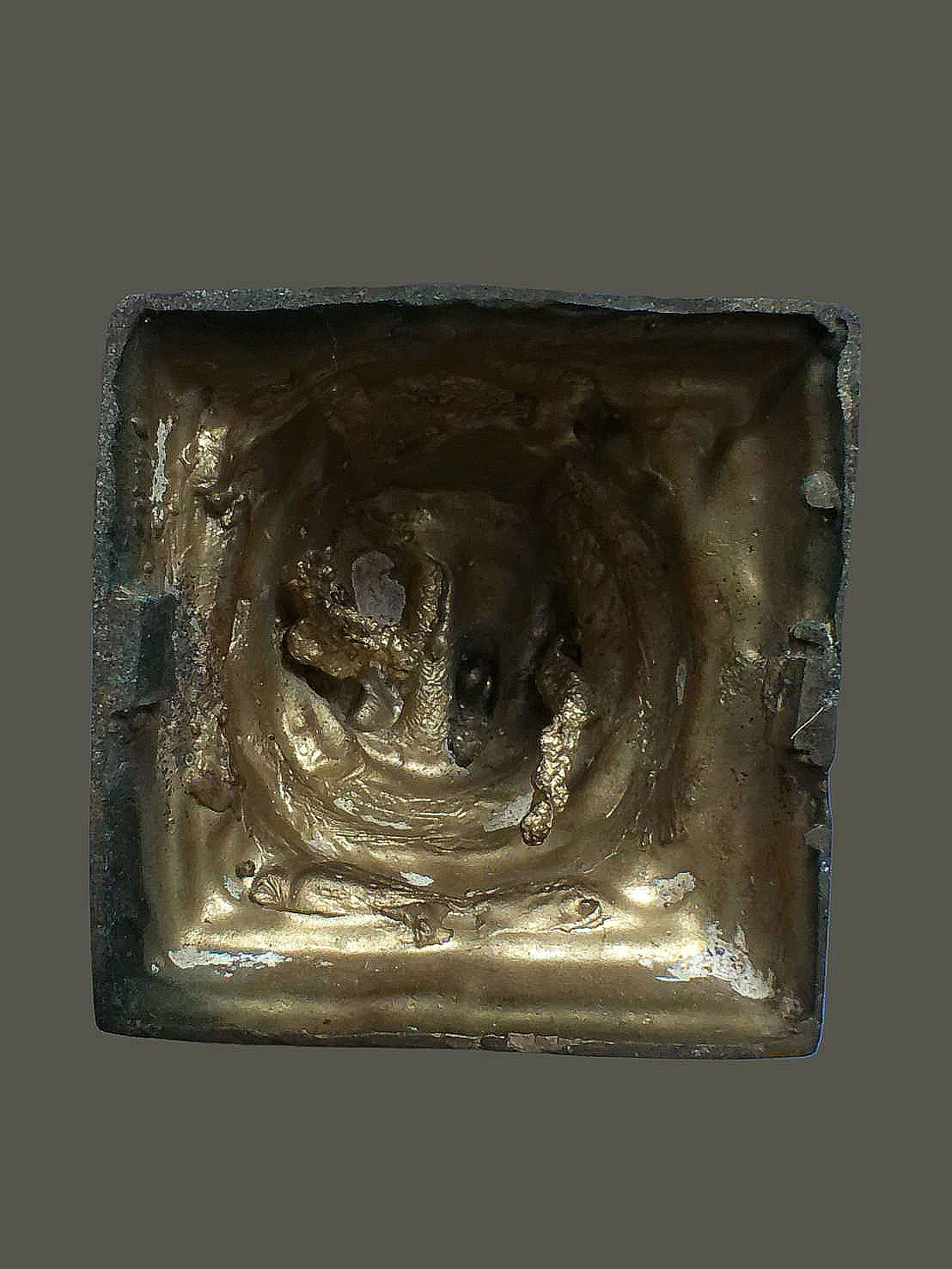 พระบูชาปางอุ้มบาตร ( พระประจำวันพุธ ) เนื้อทองเหลือง หล่อหนา มีน้ำหนัก ขนาดสูง 14 นิ้ว