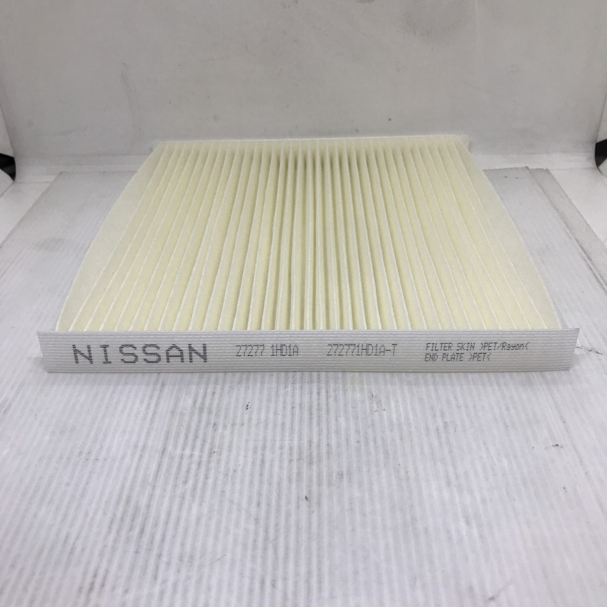 (แท้ศูนย์) กรองแอร์ / ไส้กรองอากาศแอร์ NISSAN MARCH / ALMERA, / NOTE / TIIDA ยี่ห้อ NISSAN มาร์ช อเมร่า โน๊ท ทิด้า 27277-1HDOA CABIN AIR FILTER