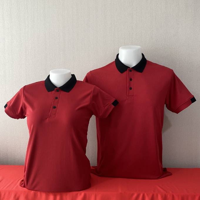 เสิ้อยืดปกโปโล เสื้อโปโลแขนสั้น เสื้อฟอร์มพนักงาน พร้อมส่ง