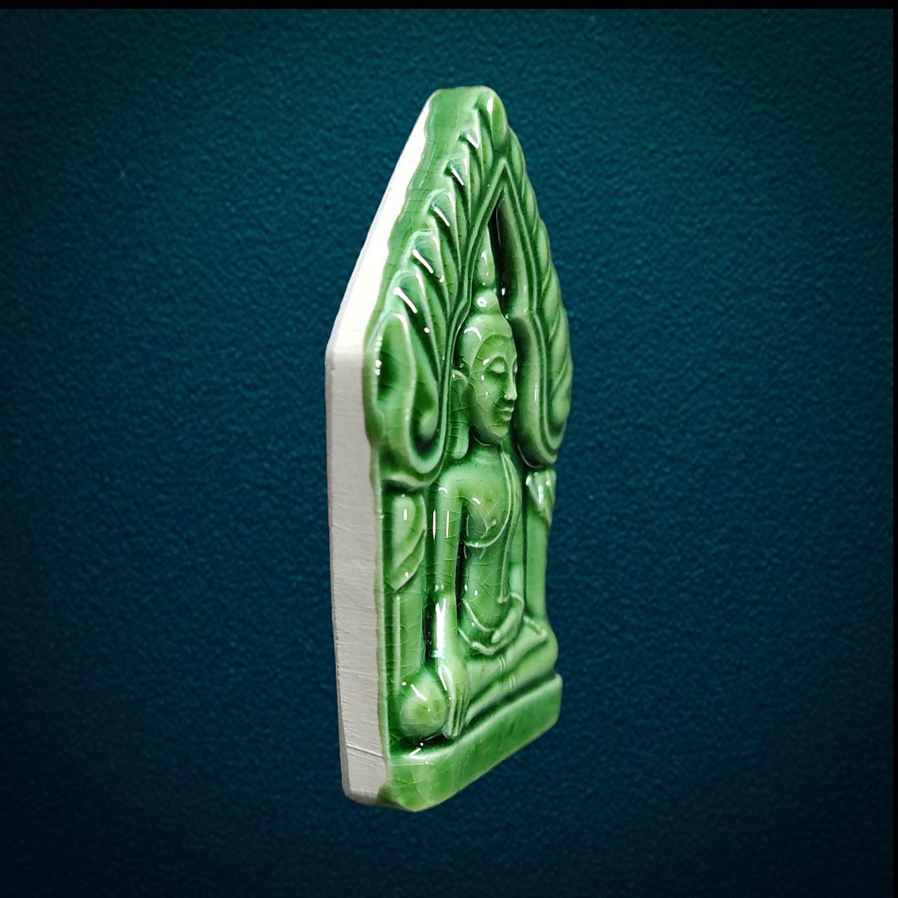 ขุนแผนเคลือบ หลวงพ่อรวย วัดตะโก อยุธยา ปี2550 รุ่นโภคทรัพย์