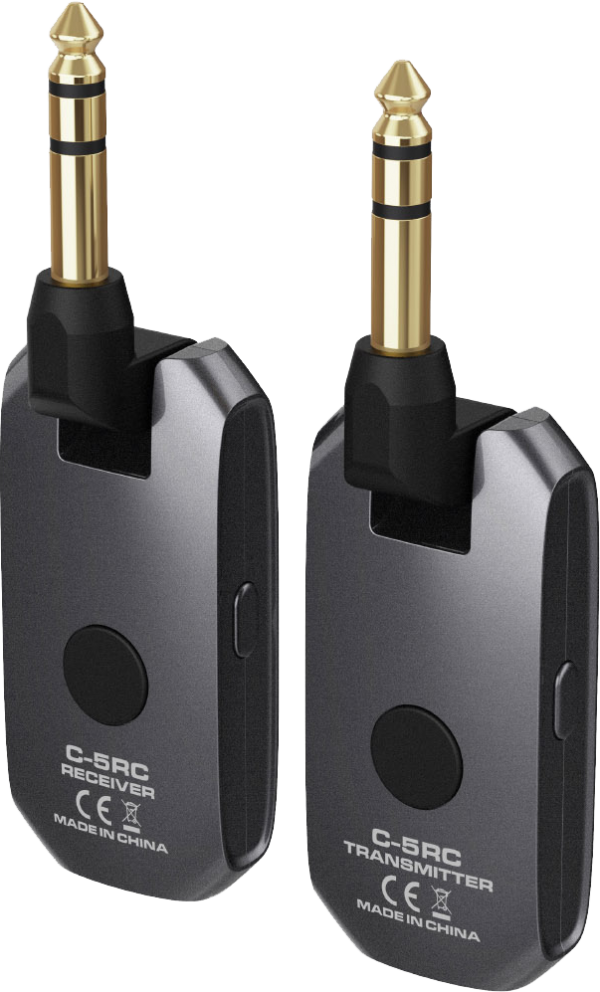 NUX C-5RC *ของแท้รับประกัน1ปี* Wireless Guitar System 5.8Ghz ไวเลสกีต้าร์ สัญญาณดี ไม่มีสะดุด 30 เมตร พร้อมกล่องชาร์จไฟ