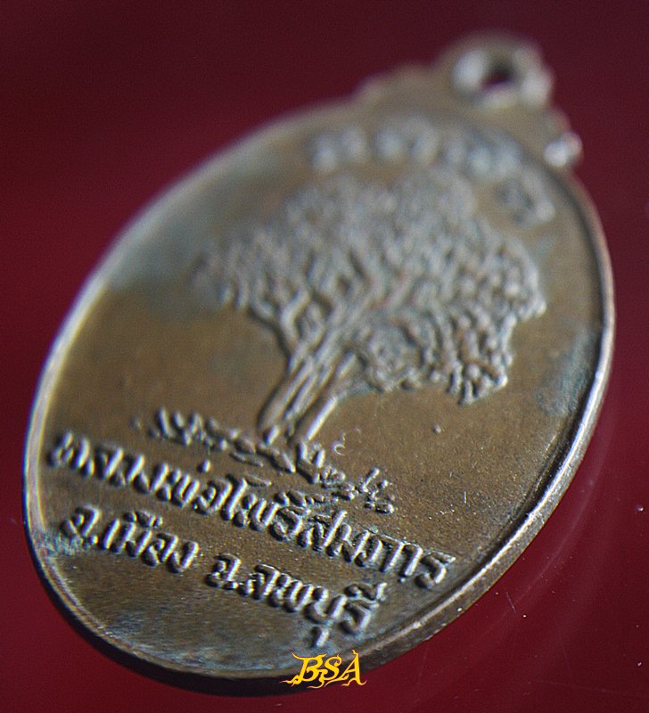 เหรียญ หลวงพ่อวัดดอนโพธิ์ หลัง หลวงพ่อโพธิ์สมภาร อ.เมือง จ.ลพบุรี