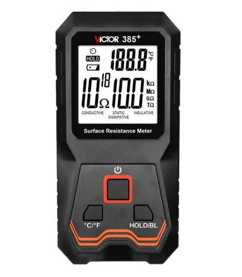 Surface Resistance Meter VICTOR 385+ เครื่องวัดความต้านทานผิว