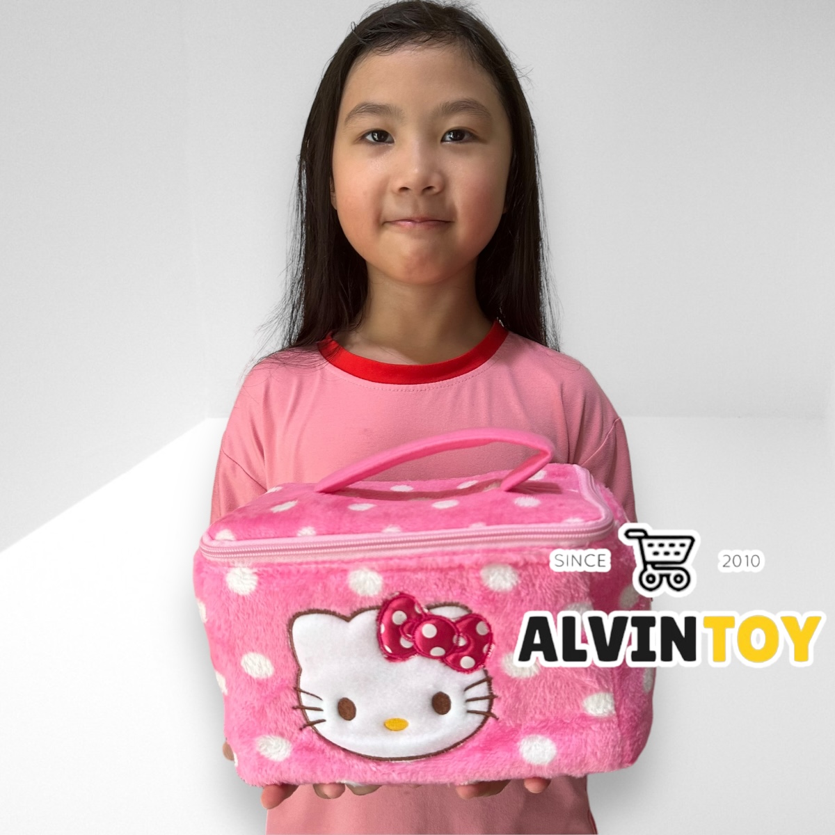 กระเป๋ากล่องเครื่องสำอาง hello kitty - เฮลโล คิตตี้