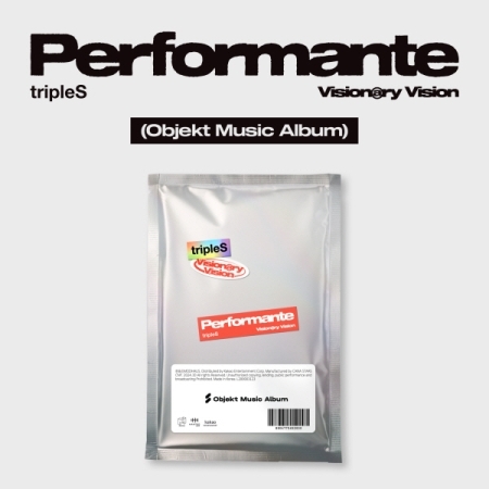 ( Pre-Order ) TripleS Regular Album Visionary Vision Performante ( Objekt ver ) * ไม่มี Poster พับในกล่อง * วางจำหน่าย 24 / 10 / 2024