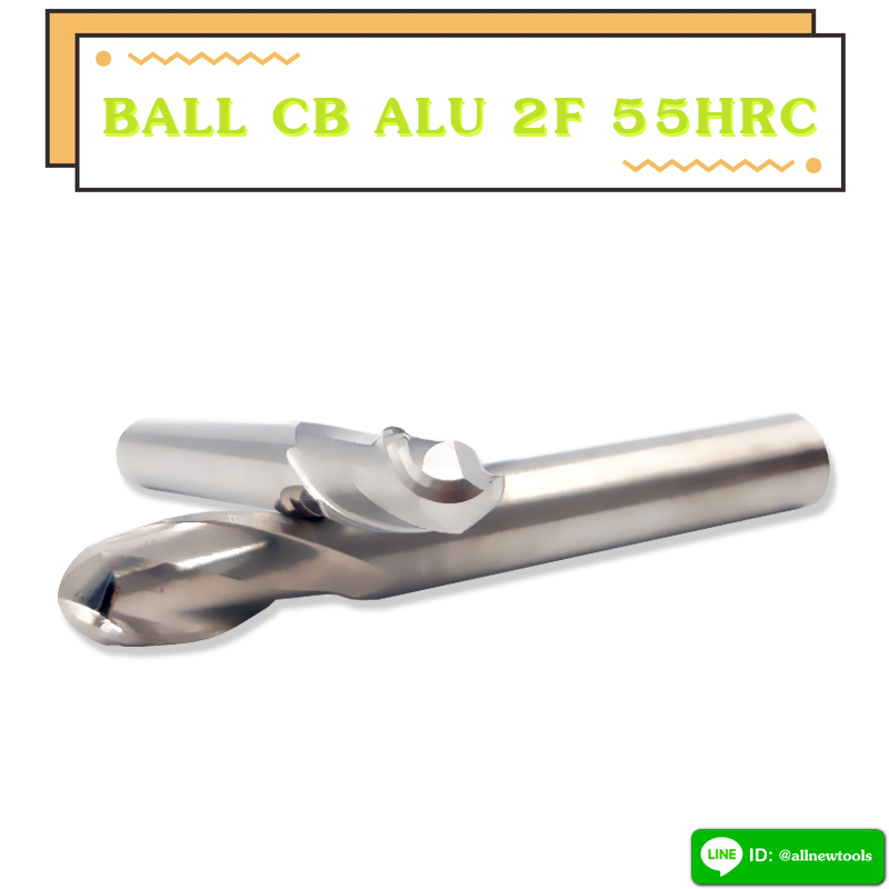 BALL CARBIDE ALU 2F 55HRC