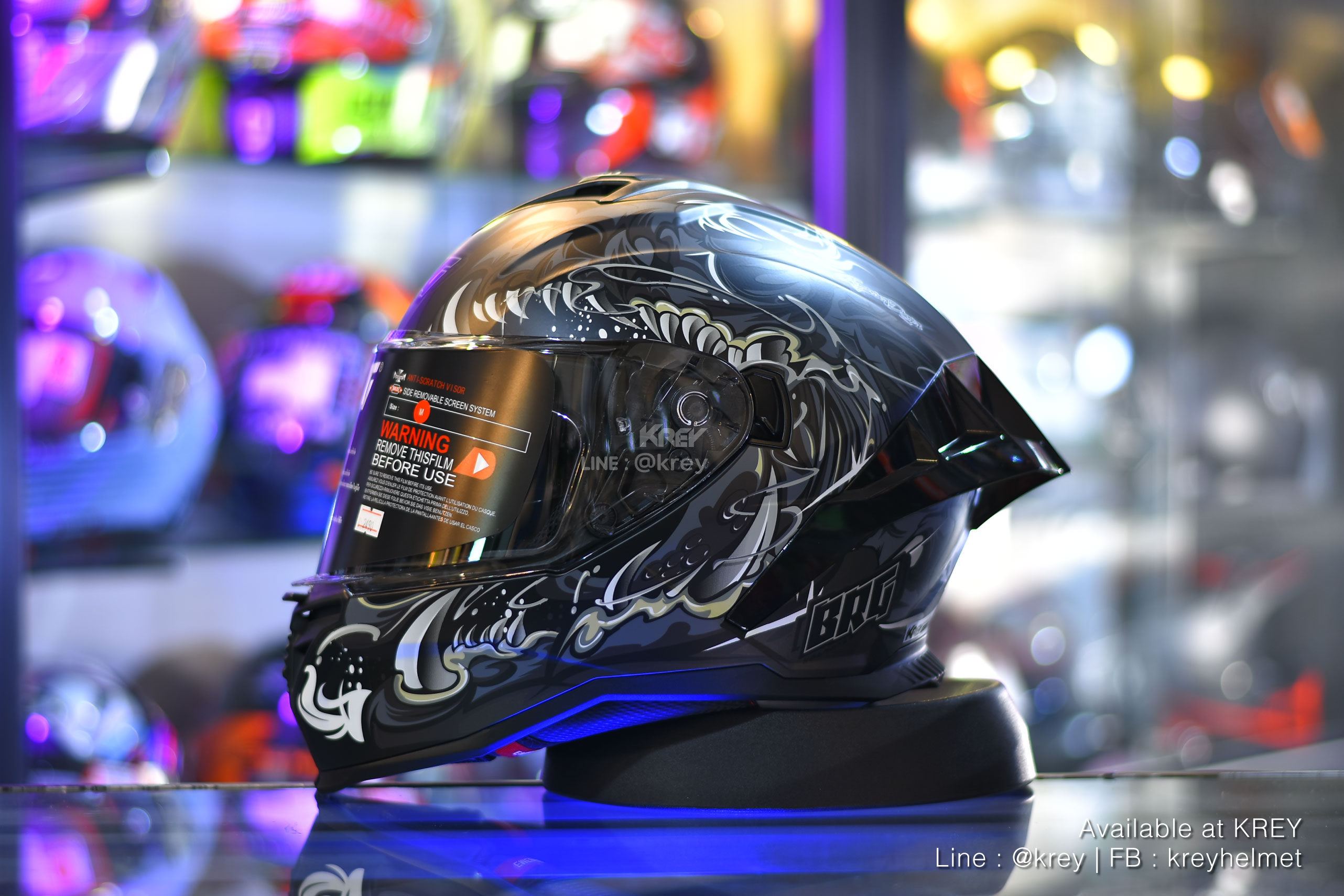 BRG model BR-23 Monster Matt Black