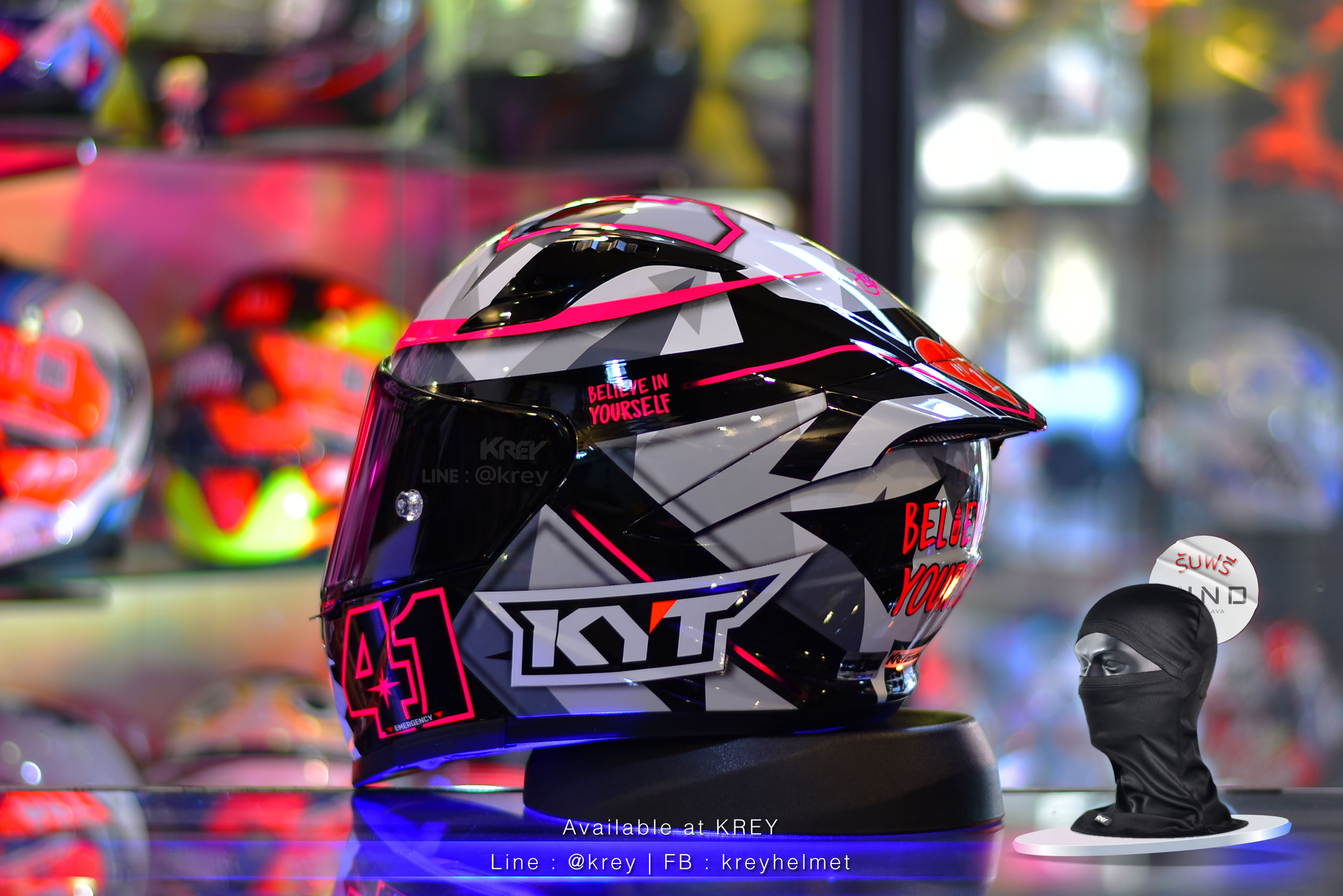 KYT model STRIKER ESPARGARO 2018 REPLICA