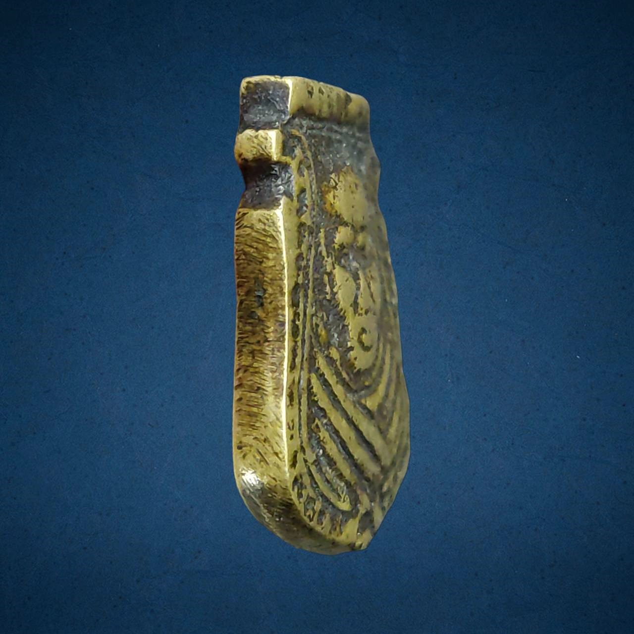 เหรียญหล่อหน้าเสือ หลวงพ่อน้อย วัดธรรมศาลา รุ่นเสริม1 ปี2510