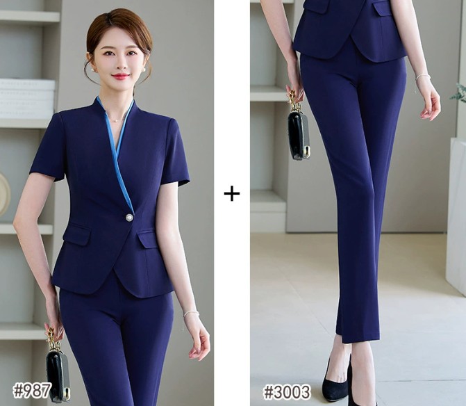 ชุดสูท ชุดพนักงานต้อนรับ ชุดออฟฟิศ ชุดพนักงานต้อนรับโรงแรม