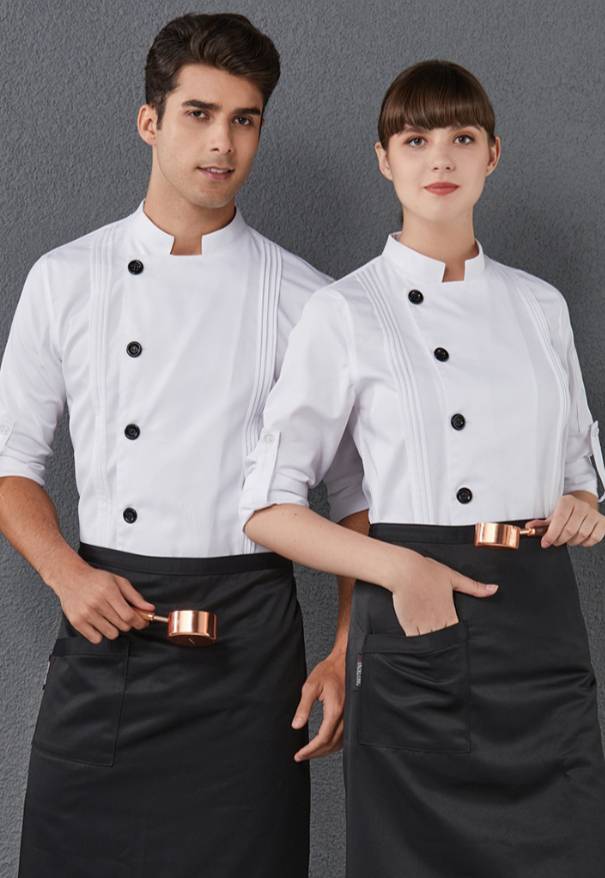 เสื้อเชฟ เสื้อบาริต้า ชุดพนักงานร้านกาแฟ