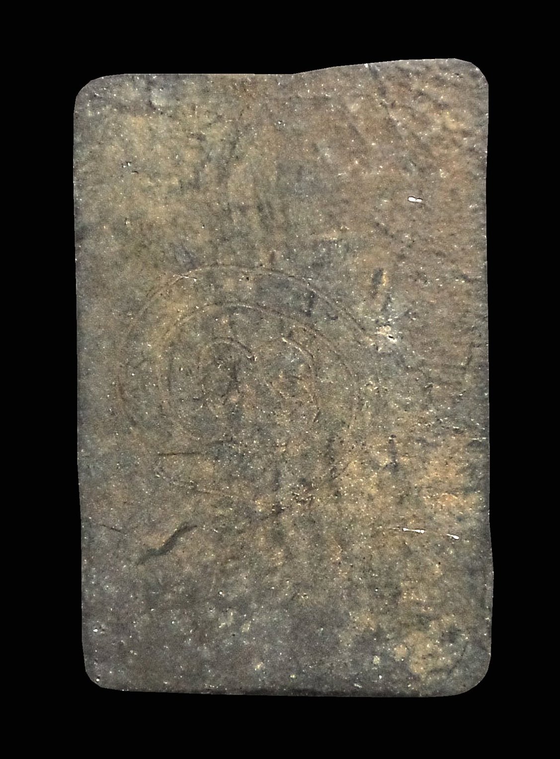 พระพิมพ์ประภามณฑล ฐานตาราง เนื้อตะกั่ว