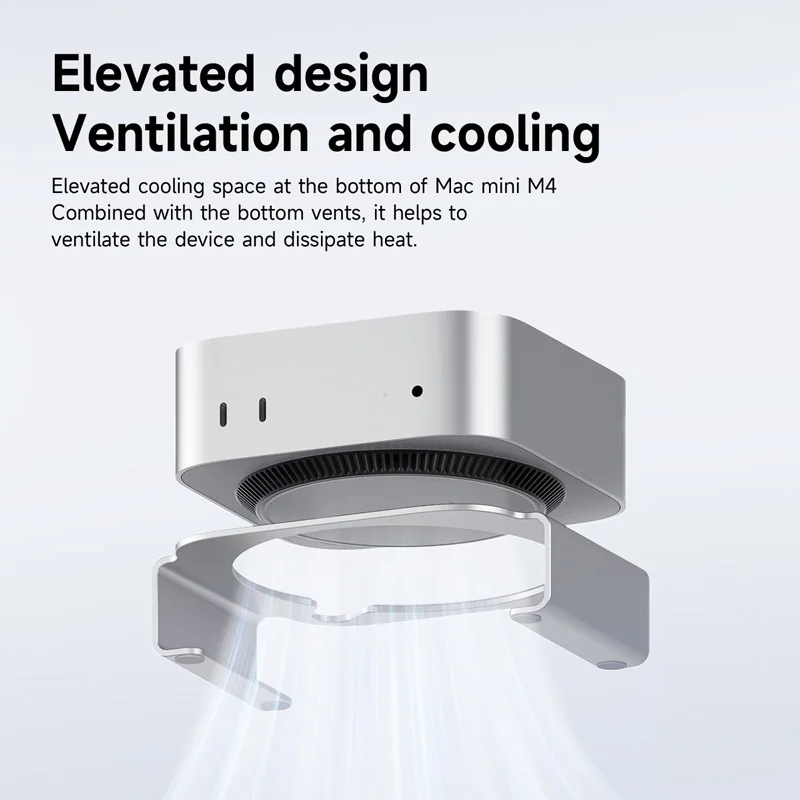 Hagibis Desktop stand for Mac mini M4