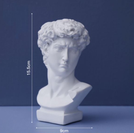 รูปปั้นเรซิ่นเดวิด 16cm