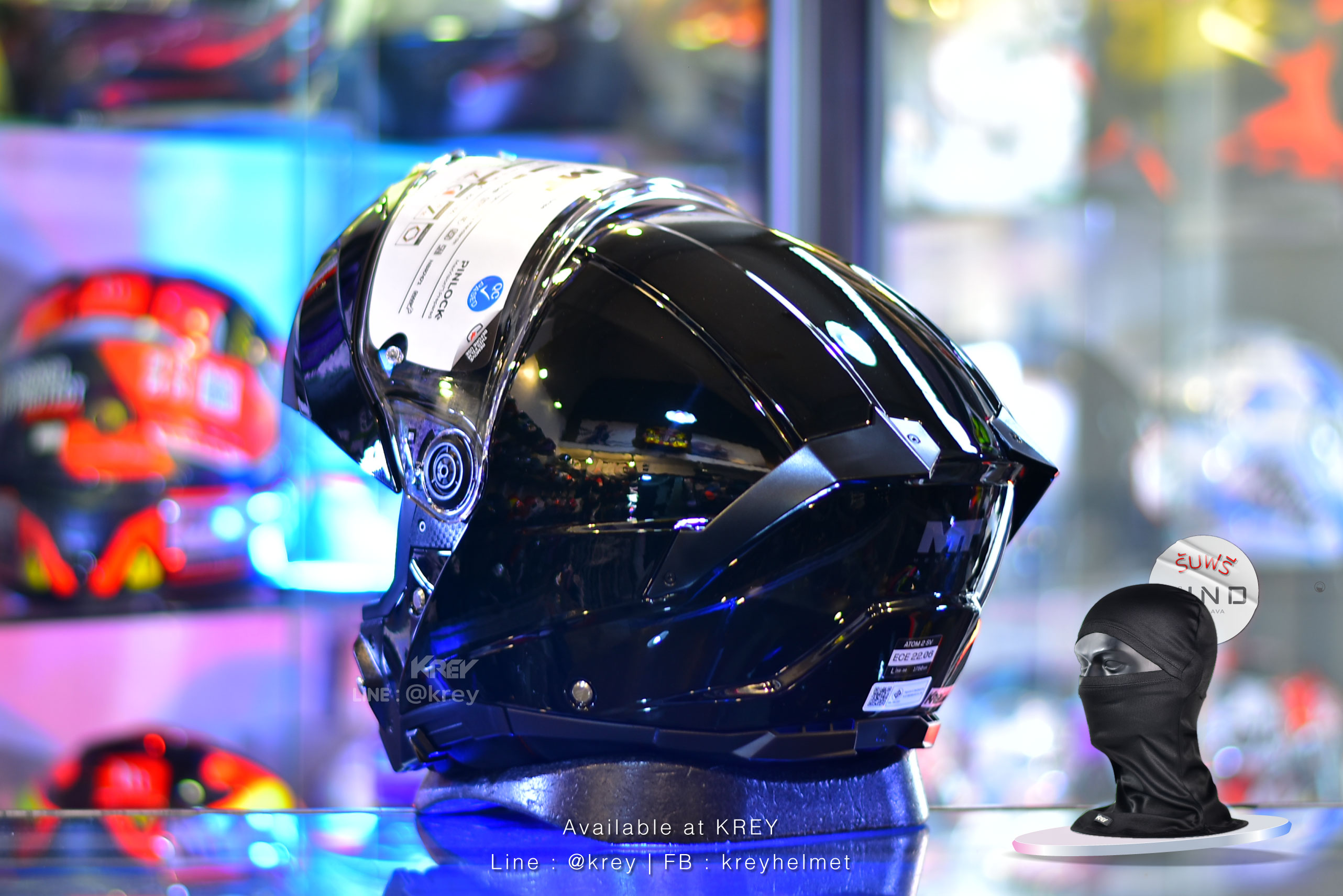 MT model ATOM 2 SV PURE GLOSSY BLACK