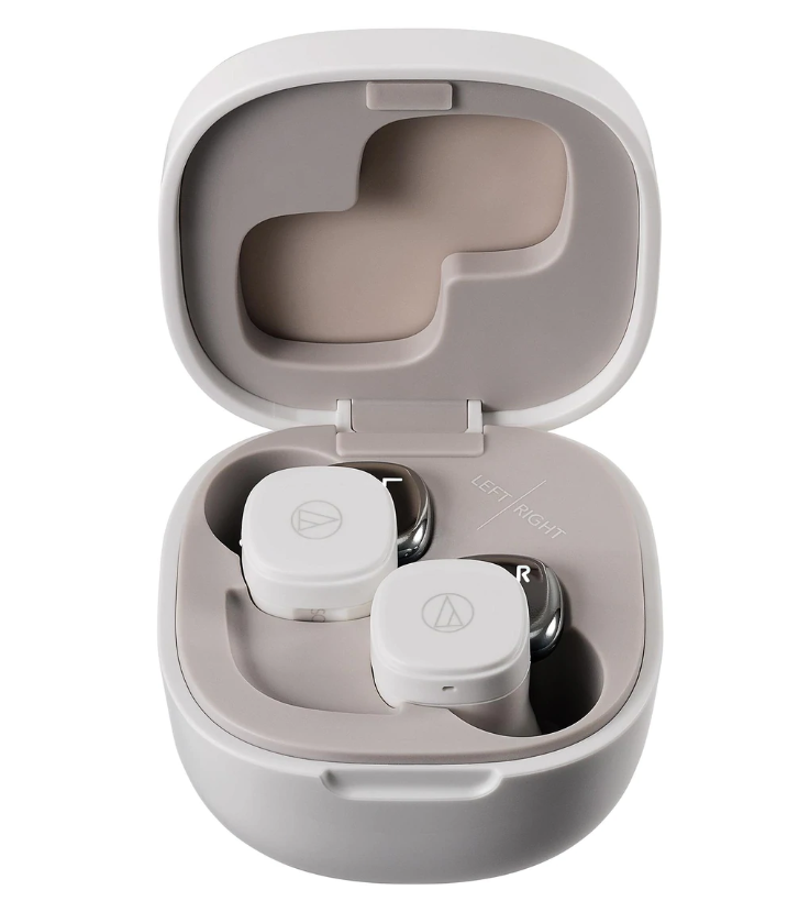 Audio-Technica ATH-SQ1TW *ของแท้รับประกัน1ปี* หูฟังอินเอียร์ True Wireless Bluetooth 5.0 ฟรี!! เอียร์บัด 4ไซส์, สายชาร์จ USB