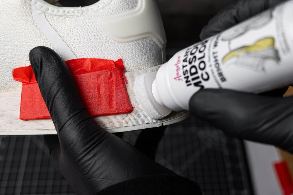 Angelus Instant Midsole Color ผลิตภัณฑ์ทาขอบรองเท้า made in USA.