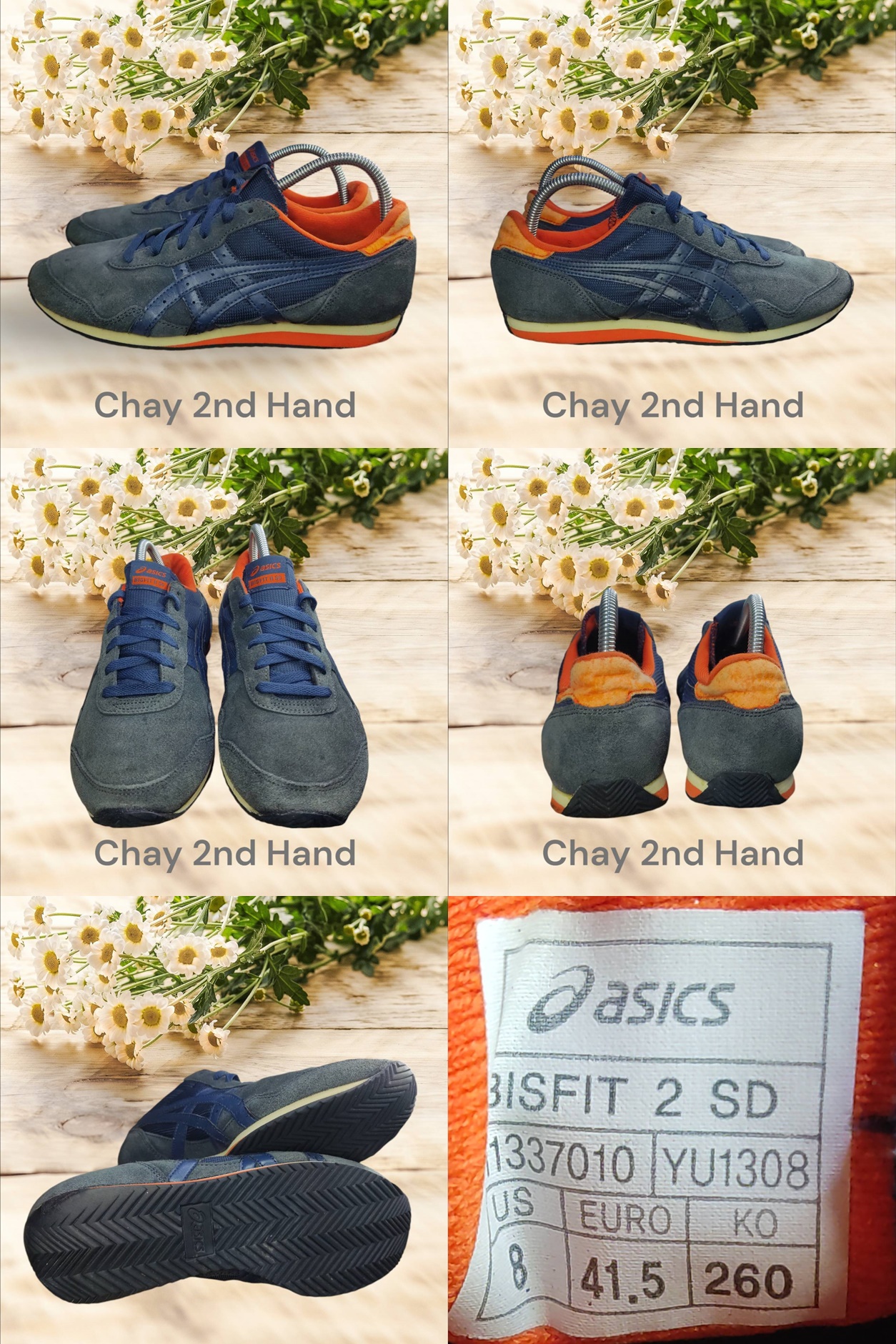 รองเท้ามือสอง SIZE#41 แบรนด์ดัง สภาพสวย ตรงปก SH41A16N123