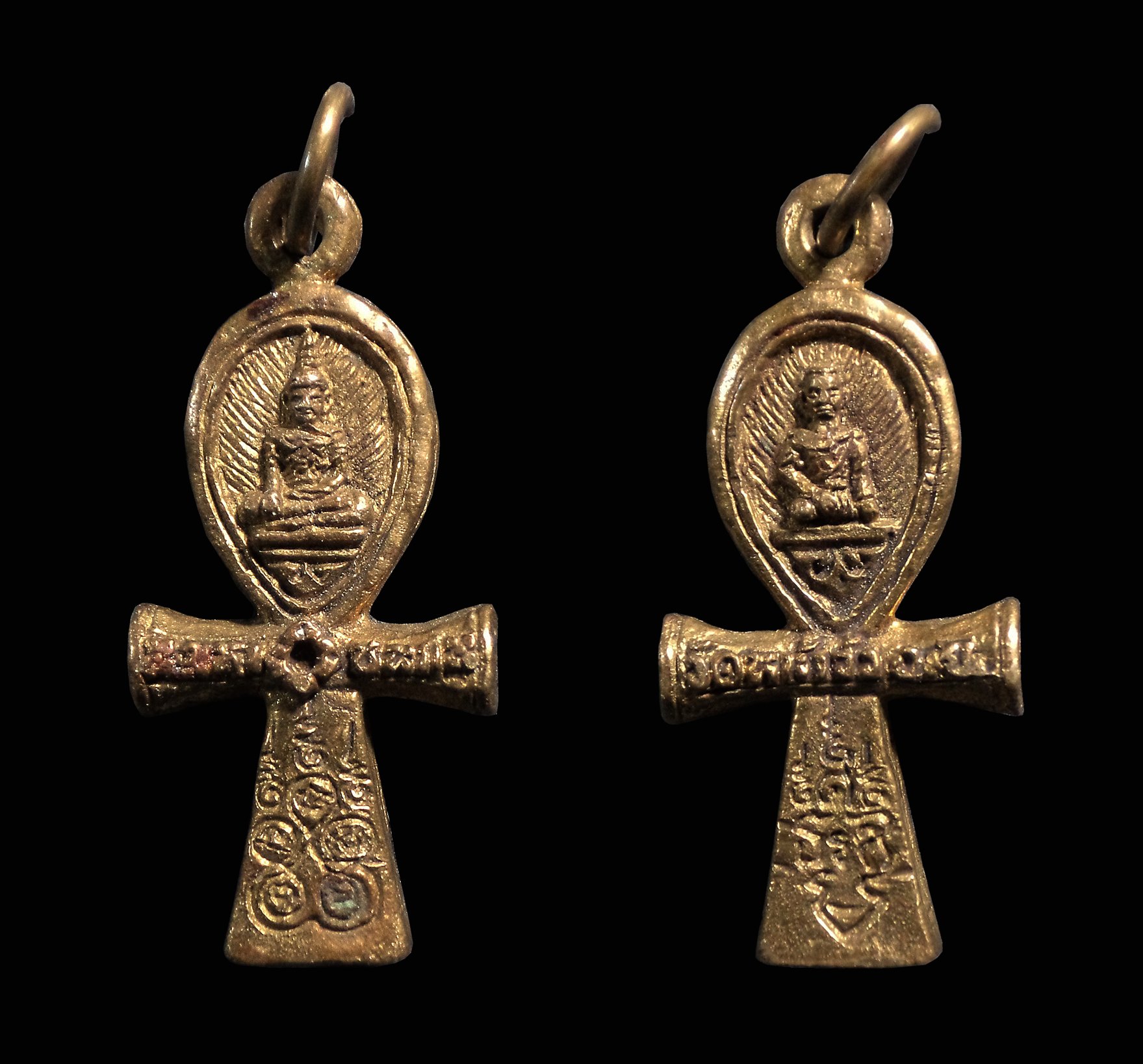 เหรียญหล่อ พระมหาชนก หลวงพ่อยิ้ม วัดหน้าวัว จ.อยุธยา