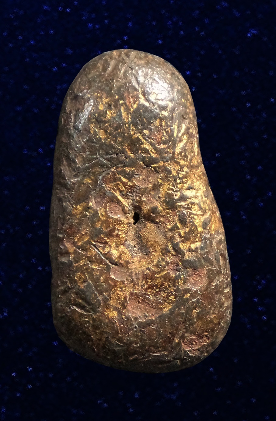 หล่อโบราณ พระปิดตา เนื้อตะกั่วเก่า