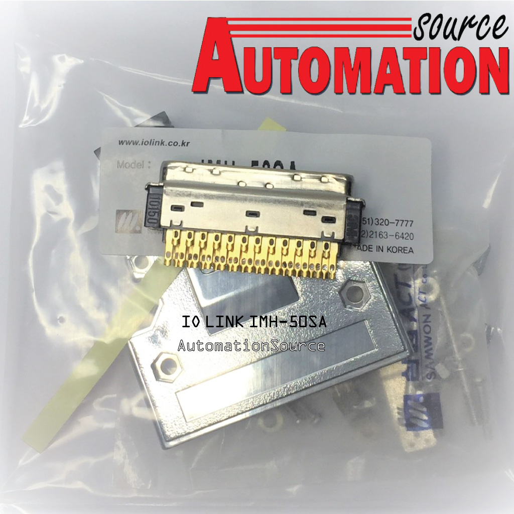 SCSI CONNECTOR : IMH-50SA : IO-LINK , MALE SOLDER ASSEMBLY TYPE