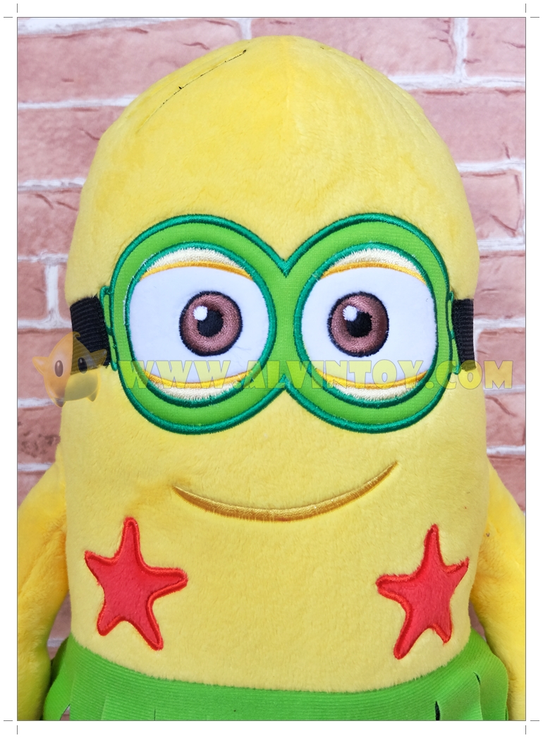 ตุ๊กตา Minion ชุดฮาวายสองตา 13 นิ้ว