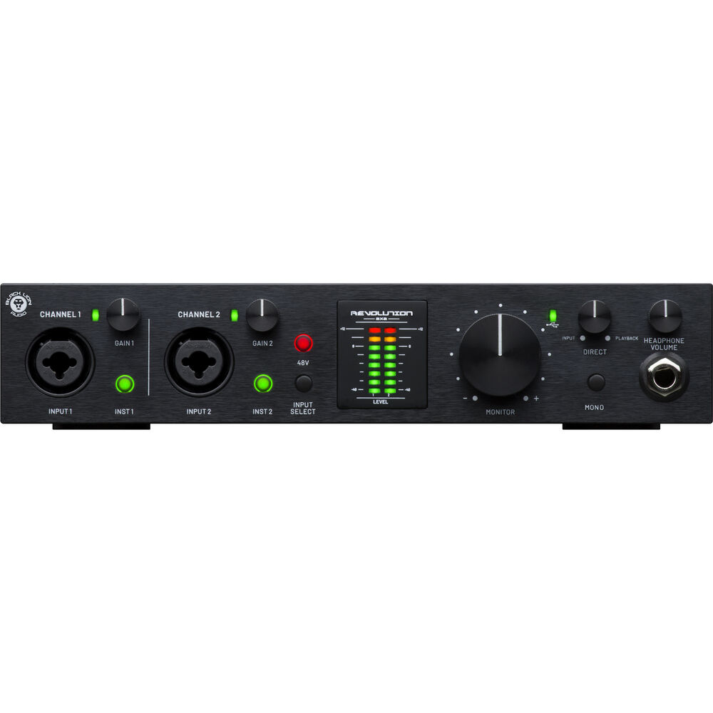 Black Lion Audio Revolution *ของแท้รับประกัน 1ปี* 2x2 USB Type-C Audio Interface, ออดิโอ อินเตอร์เฟส, 24-Bit / 192 kHz, mac/Windows ซอฟท์แวร์ Studio One Artist