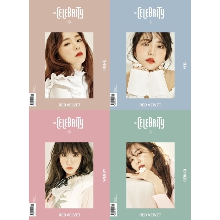 ( Pre-Order ) THE CELEBRITY MAGAZINE Vol.2 Redvelvet ** ระบุปก ** วางจำหน่าย 21 / 3 / 2017