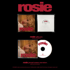 ( Pre-Order ) ROSE' ( BLACKPINK ) - first studio Album rosie ( KR Exclusive ver + Jewel ver ) * มี Poster พับในกล่อง * วางจำหน่าย 6 / 12 / 2024