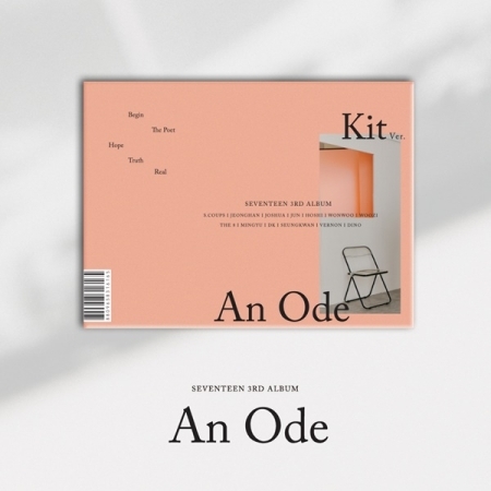 ( Pre-Order ) SEVENTEEN 3rd Album An Ode ( Kit Album ) วางจำหน่าย 17 / 9 / 2019