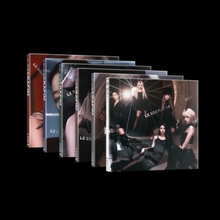 ( Pre-Order ) LE SSERAFIM 5th Mini Album HOT ( Compact ver ) random * ไม่มี Poster พับในกล่อง * วางจำหน่าย 14 / 3 / 2025