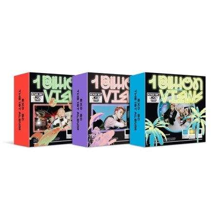 ( Pre-Order ) EXO-SC 1st Album Billion Views Kit Album ( random ver ) + Poster วางจำหน่าย 27 / 7 / 2020