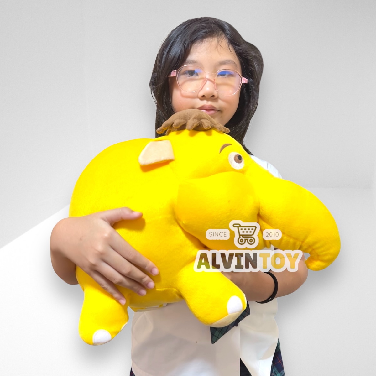 ตุ๊กตาช้างข้าวเม่า 12 นิ้ว