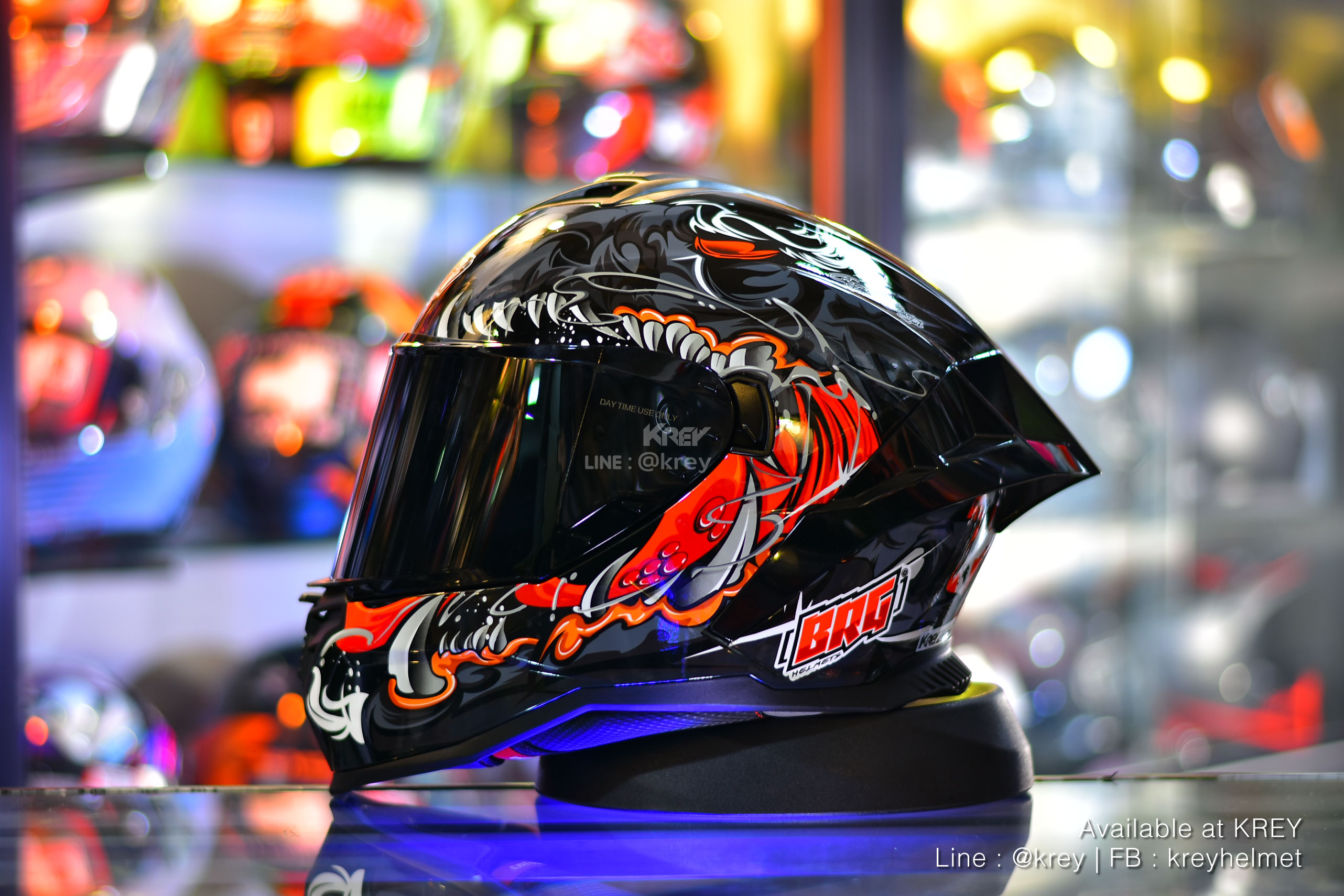 BRG model BR-23 Monster Glossy Red