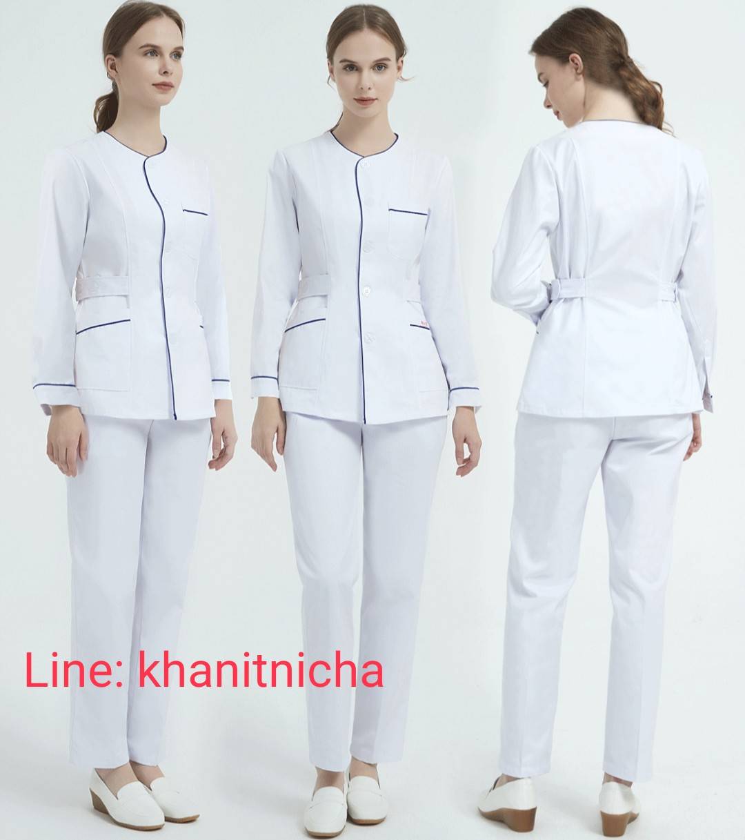 ชุดทันตแพทย์ ชุดพยาบาล ชุดเภสัช ชุดแพทย์แขนยาว ชุดเภสัชแขนสั้น และชุดความงามทางการแพทย์