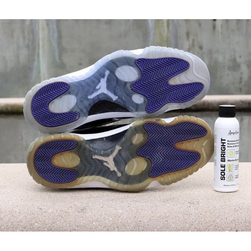 Angelus sole bright น้ำยาขจัดคราบเหลืองยางพื้นรองเท้า